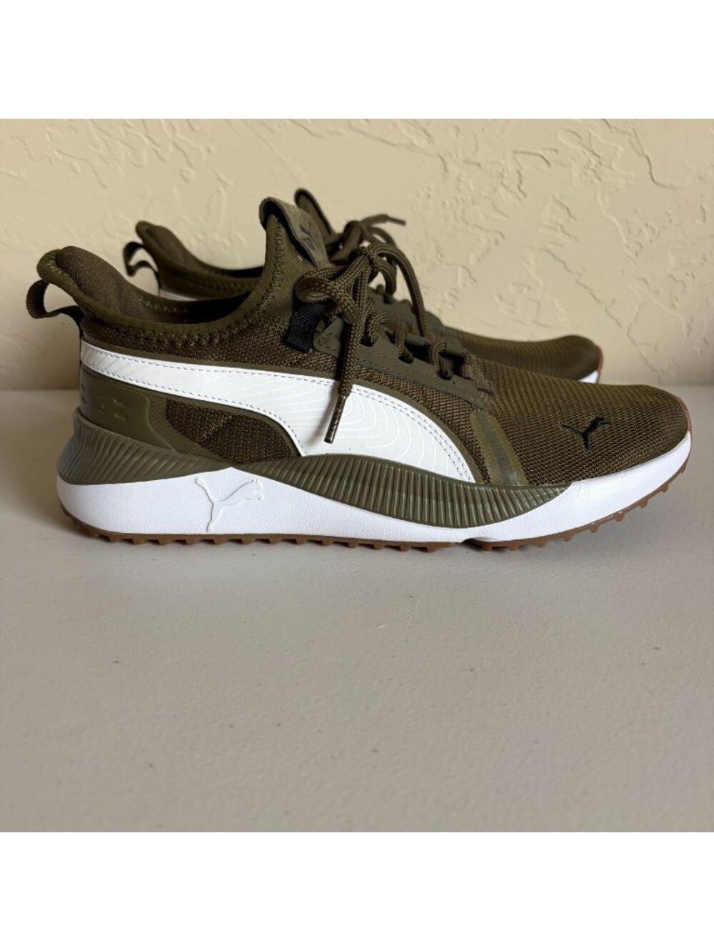 Puma Pacer Future Street Plus Olive Green Size 8